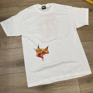 VINTAGE Pernicci SINGLE STITCH Double Sided Shirt Men’s XL Graffiti